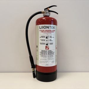 Liiontek-brandblusser 9 l NTA 8133 PFAS-vrij Lithium Best getest wereldrecord